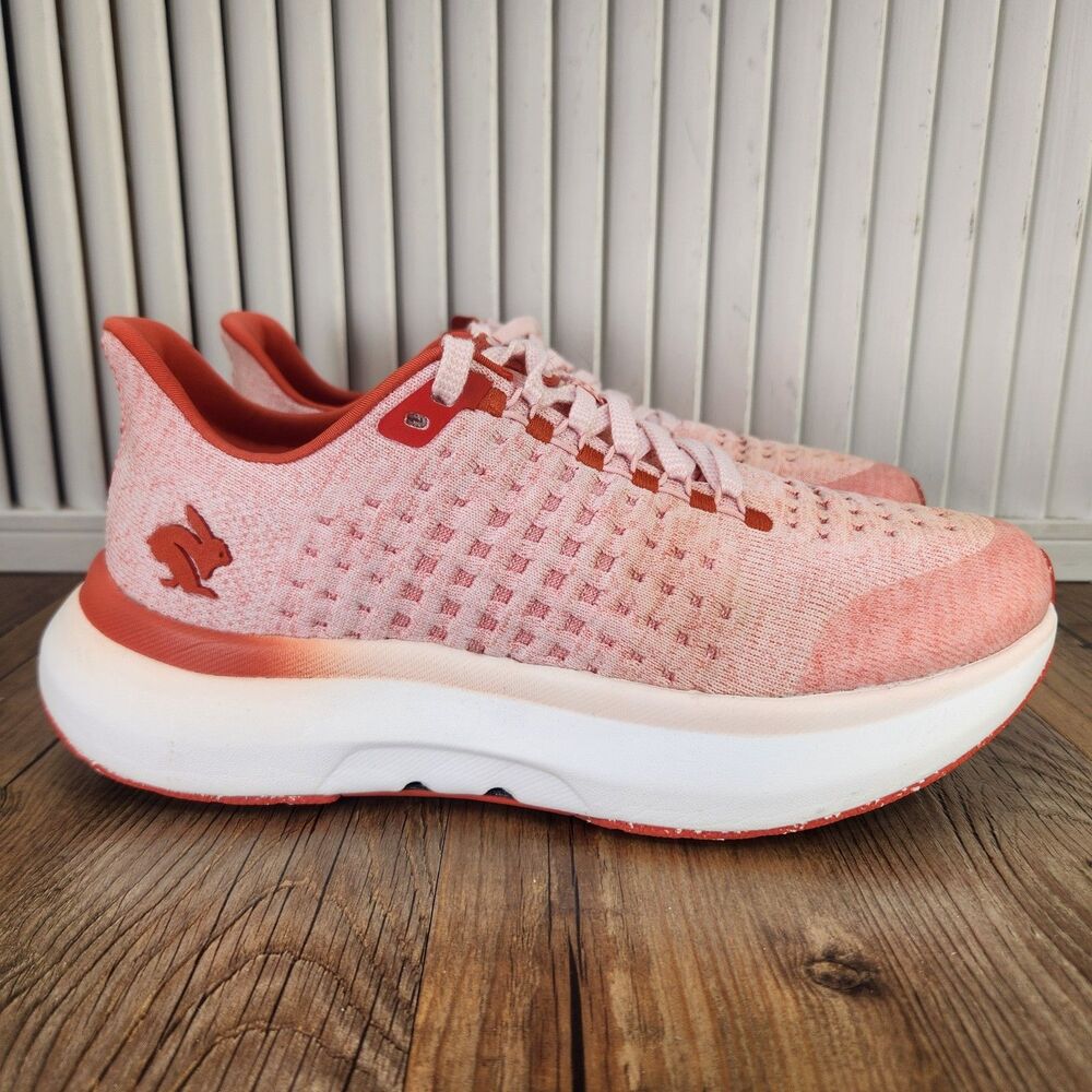 Rabbit Dream Chaser Running Shoes Womens Size 8 Withered Blushing Rose Sneakers